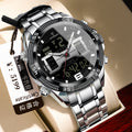 POEDAGAR Personality Mens Watch Multifunction Fashionable Glow Waterproof Digital Watch Live Export Bestseller Watch