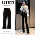 Girls' High-Rise Stretch Slim Flared Jeans