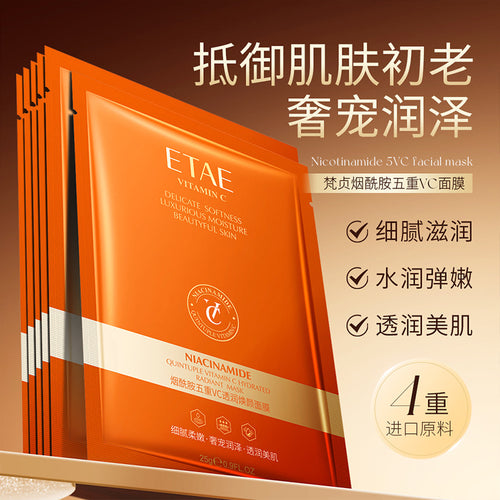 ETAE梵贞烟酰胺五重VC透润焕颜面膜 补水细腻保湿滋润面膜批发