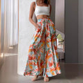 Spring-Summer Casual Fashion Loose Wide Leg Pants