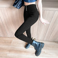 Women's Classic Black Slim Pencil Magic Leggings