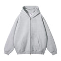 ARTIE Men's Fall/Winter American 350G Zip Fleece-Lined Thick Hoodie & Pants Set