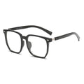 Prescription Glasses Light-Changing Anti-Blue Big Frame Plano Polygon Frame Influencer Live Finish Item Prescription Sunglasses
