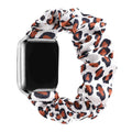 Custom Fits apple watch Band S87 Cross-Border Hit Stretch Hair Tie Printed Leopard Apple Band
