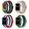 For Apple watch Apple Watch Nylon Adjustable Day Lettering Clasp Woven Band Woven Nylon Band