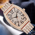 PINTIME / Item Time Watch Men Export Bestseller Style Drop Ship Fashionable Trendy Rhinestone Watch