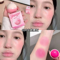 SHAQINUO透肤光泽腮红球自然红润细腻融肤伪素颜显色修容平价彩妆