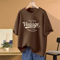 2026 hot style recommended 100% cotton short sleeve t-shirt women’s american retro bottoming shirt v