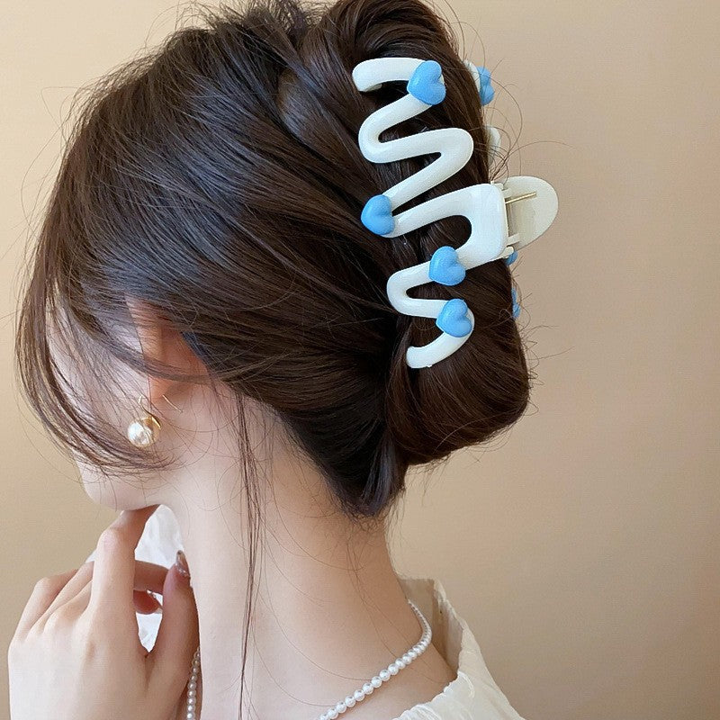 Korean Minimalist Everyday Hair Claw Clip - view 11