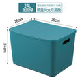 storage box household large clothing storage box student dormitory debris sorting box plastic large