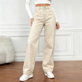 Summer Casual High Waist Wide Leg Pants