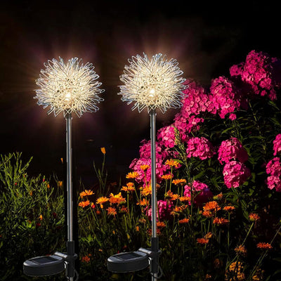 Outdoor Solar Dandelion Garden Light - Waterproof Lawn & Patio Decor