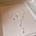 Korean Style Fashionable Simple Accessory Elegant Niche Design Detail Choker New Light Luxury Premium Necklace In Stock Women
