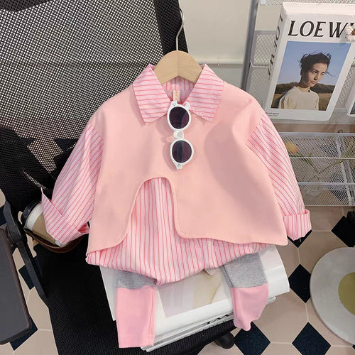 Girls' Shirt & Leggings 2-Piece Set