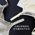 薄棉柔软舒适缎面无痕网纱聚拢镂空亨廋杯侧收内衣女软圈文胸套装