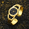 2025 New Round Bangle Quartz Watch Western Southeast Asia Bestseller Bracelet Watch Export Clock Supply