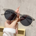 Western Round Sunglasses UV-Proof Tortoise Shell Stud Wear Jewelry Driving Sunshade Sun-Proof Women Sunglasses Premium