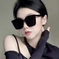 2024 New Women Sunglasses Trendy gm Korean Big Frame Face-Slimming Driving UV-Proof Men Premium Sunglasses