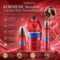KORMESIC全英文角蛋白发膜Hair mask三件套护发精油跨境外贸厂家