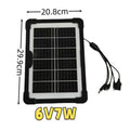 Outdoor 5V6V6W8W multifunctional and convenient mini solar photovoltaic charging panel
