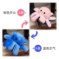 大号双面翻转章鱼创意毛绒公仔可爱双面表情翻面八爪鱼玩偶娃娃