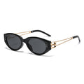Cat-Eye Polarized Women Sunglasses Korean Overseas Black Sunglasses UV-Proof Sunglasses Cat-Eye Fashionable Sunglasses