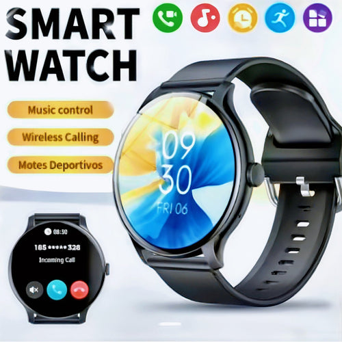 GT2 Smart Watch Bluetooth Call Info Lift Wake Sedentary Lift Wake New Import Full Round Screen Smart Capable Bracelet