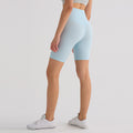 brushed five-point lulu yoga pants for women without embarrassing lines, high-waisted outdoor cyclin