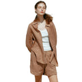 Summer Casual Tencel Lapel Collar Sun-Protection Cardigan + Shirt