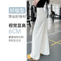 quick-drying yoga wide-leg pants for women summer thin 2026 new loose straight fitness yoga sweatpan