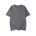 2026 right shoulder white t-shirt for women summer pure cotton women's top short-sleeved spring and