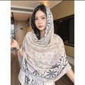 Women's Summer Ethnic Retro Frog Button Sun-Protection Shawl 2026 - As Pictured