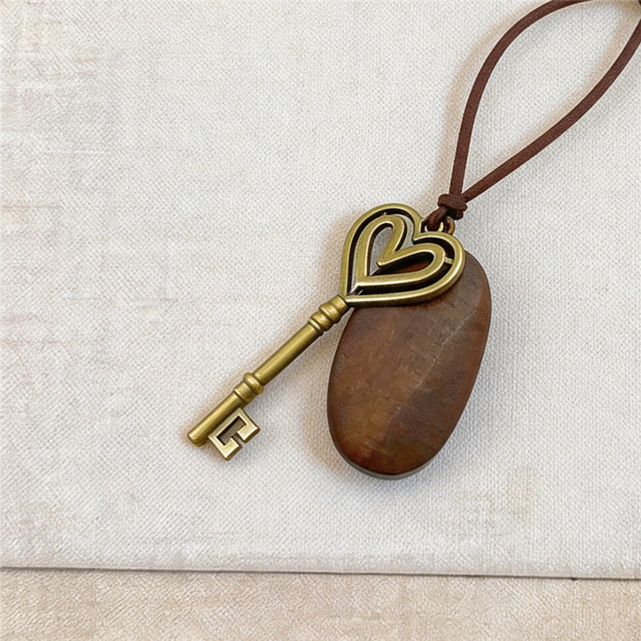 Bohemian Heart Pendant Necklace - view 7