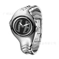Y2K Year Retro Y2K Unique-Shaped Twisted Numbers Pair Display Watch Men Niche ins Streetwear Waterproof Quartz Watch