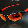 Overseas Style Men Polarized Sunglasses Trendy Iridescent Lens Outdoor Night Vision Driving Riding Sport