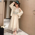 Women's Summer Bohemian Ethnic Dress + Sun-Protection Top + Skirt Set 2026 - 3-Piece Set