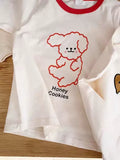 Kids' Cute Long Sleeve Base Layer T-Shirt - Unisex