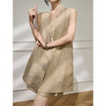 Old Money Casual V-Neck Vest + Shorts 2-Piece Set