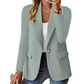 Women's Fall Long Sleeve Blazer + Cardigan 2026 | Layered Cardigan