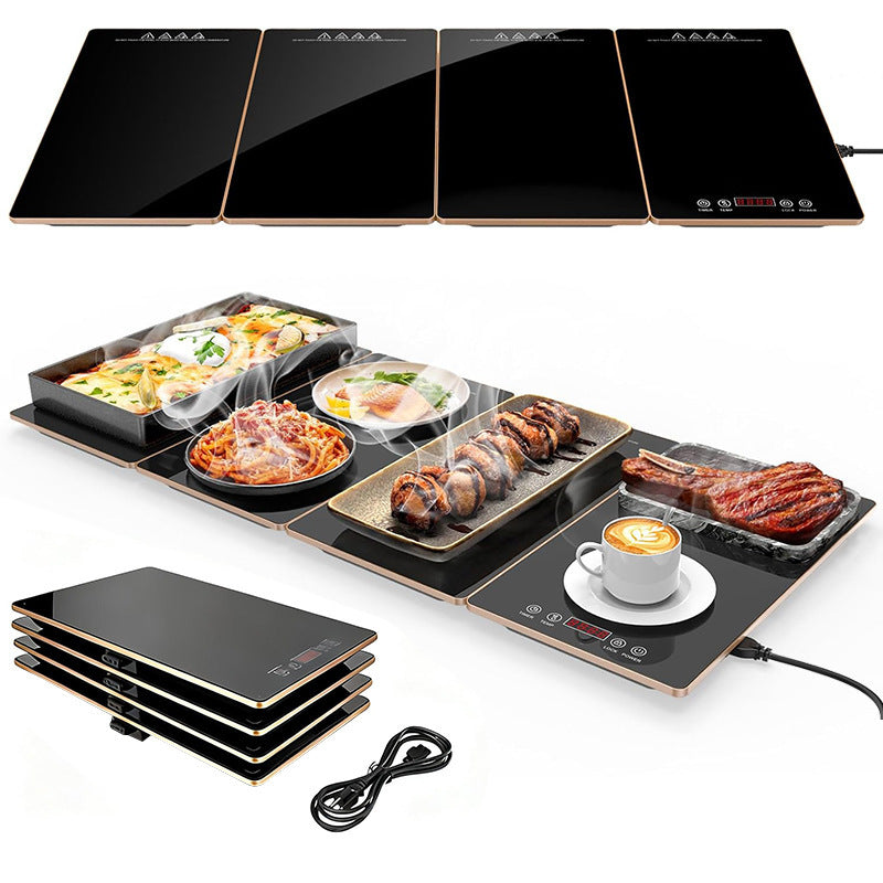 Splicing Food Warming Plate - Detachable Electric Heater