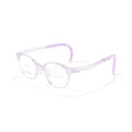 Oval Round Kids Glasses Student Special Use Glasses Frame Soft Silicone Nose Pad Can Fit Anti-Blue-Light Myopia Cinnabar Sun Glasses