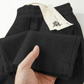 Summer Casual Fashion Linen Cotton Lightweight Loose Straight Leg Wide Leg Pants + Pants