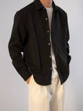 Nengmeng Old Money Brushed Wool Shirt