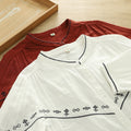 Women's Spring-Summer Slimming Mesh Embroidered 3/4 Sleeve Cardigan + Shirt 2026 - White