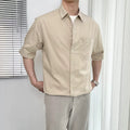 Nengmeng All-Cotton Pocket Casual Shirt