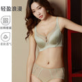 399法式性感薄款聚拢兔耳朵性感内衣大胸显小调整型舒适文胸套装