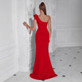 Women's Ruffle Bodycon Sexy Classic Evening Gown