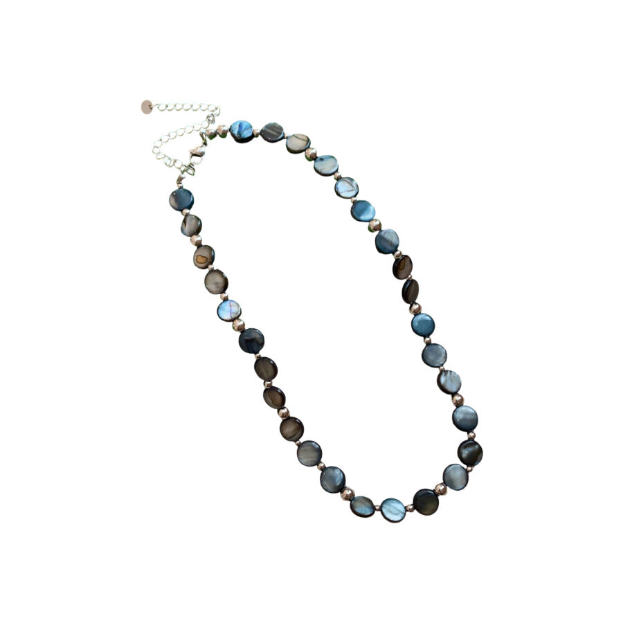 Round Shell Beaded Necklace - view 5