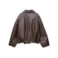 Women's Fall-Winter Retro Casual Lapel Collar Loose Jacket 2026 - Black
