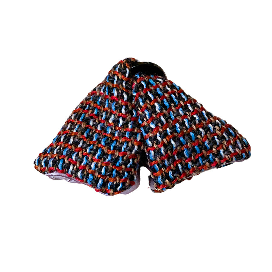 Korean Plaid Triangle Hair Claw Clip - view 5